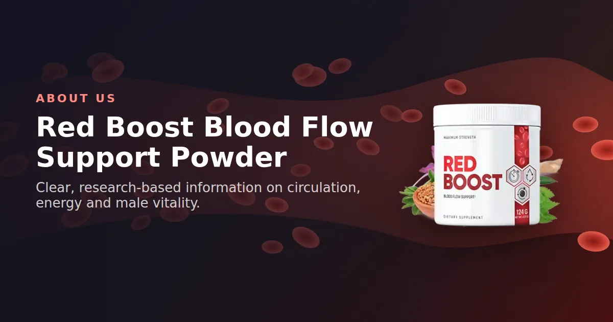 About Red Boost Blood Flow Support Powder — RedBoostBlood.com